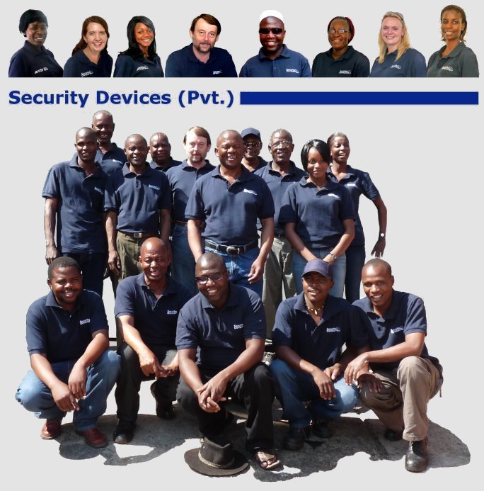 staff at security devices