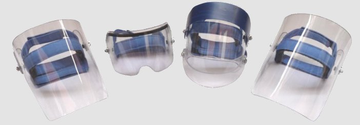 the range of visors offered by SD