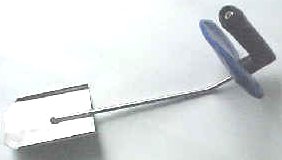 demining spade, one-handed